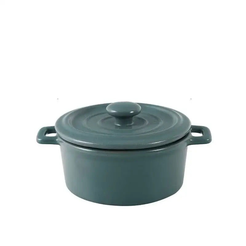 Pink Ceramic Soup Bowl