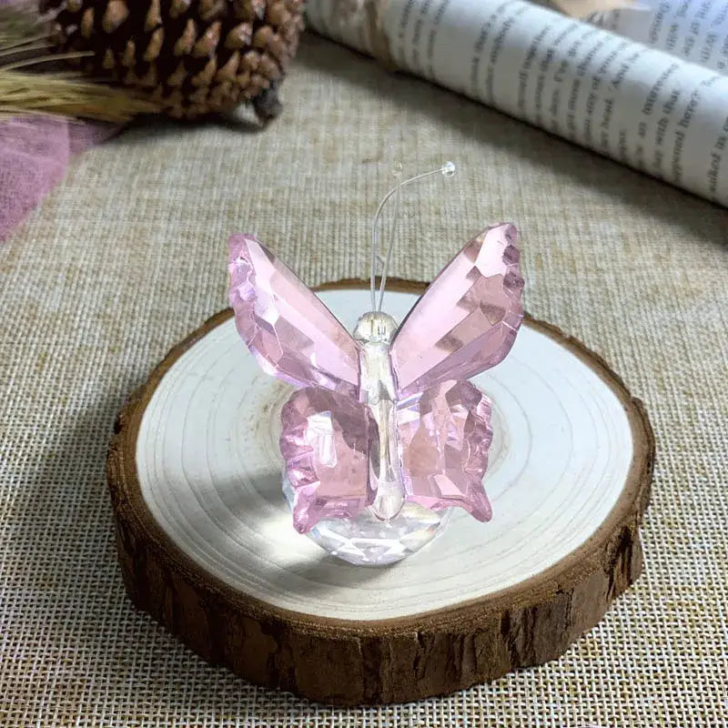 Crystal Butterfly Figurine