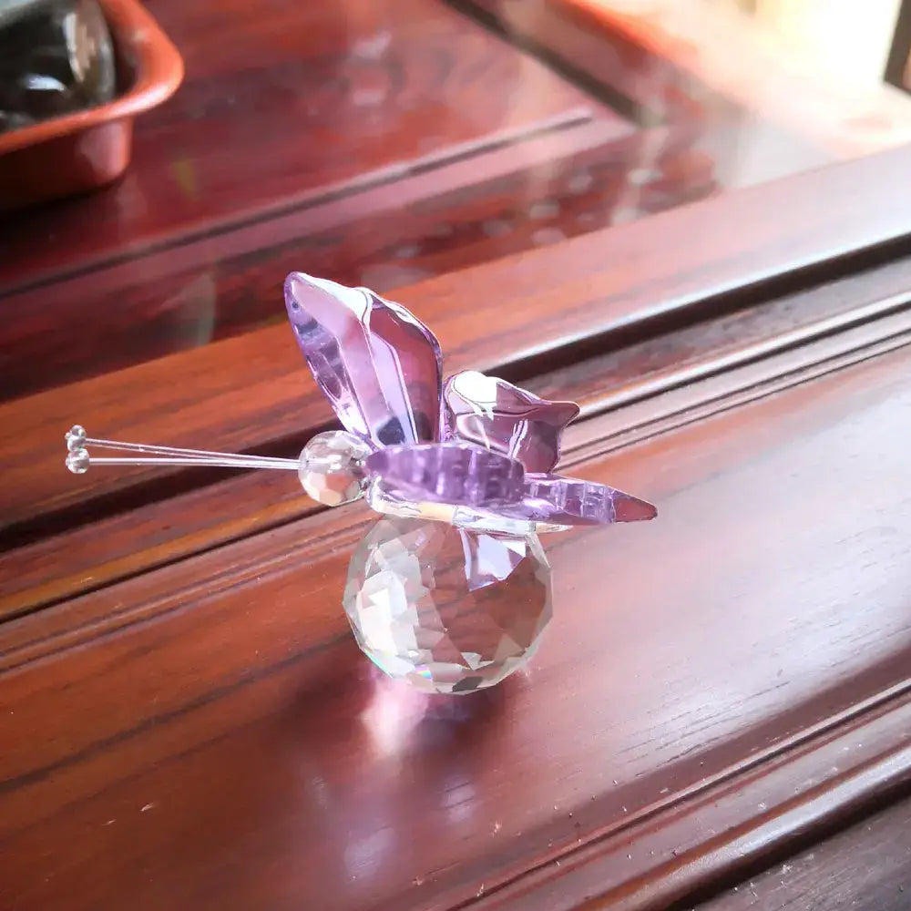 Crystal Butterfly Figurine