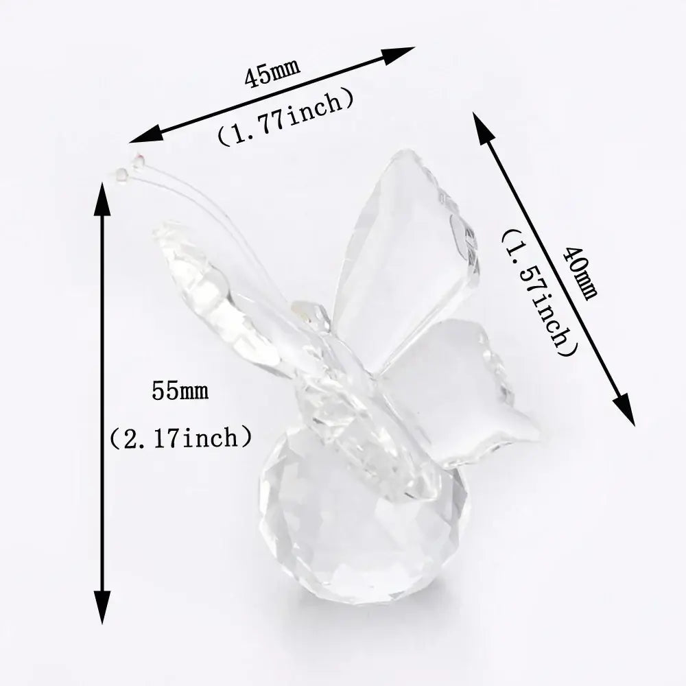Crystal Butterfly Figurine