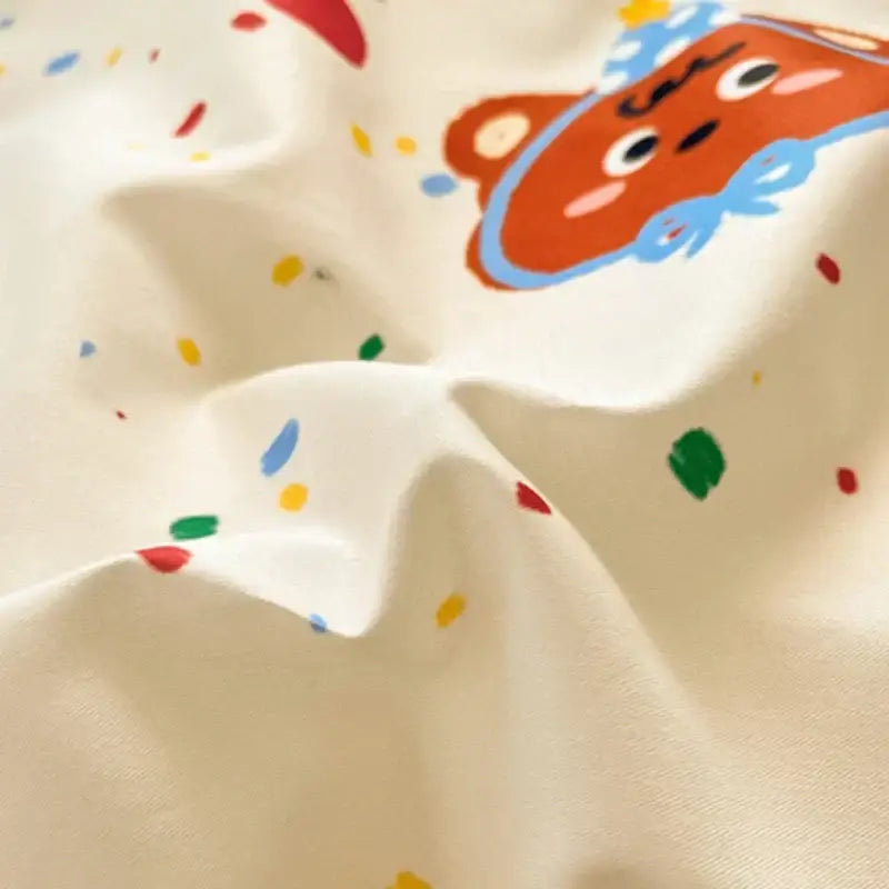Cotton Cartoon Bed Set