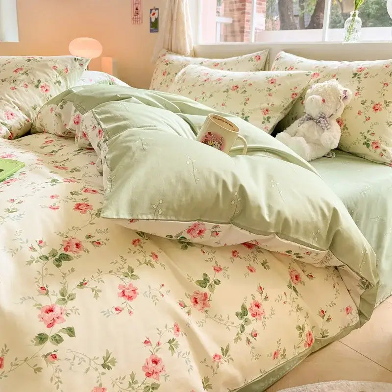 Cotton Cartoon Bed Set