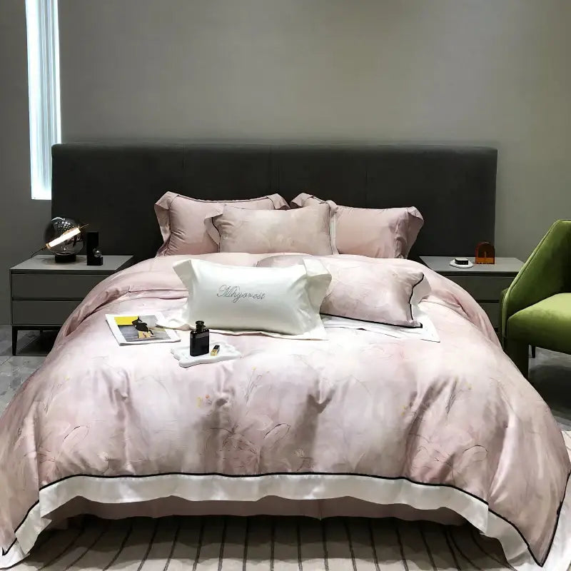 Pink Eucalyptus Lyocell Duvet