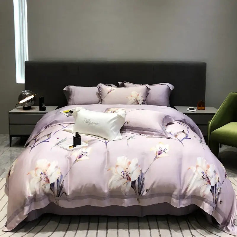 Pink Eucalyptus Lyocell Duvet