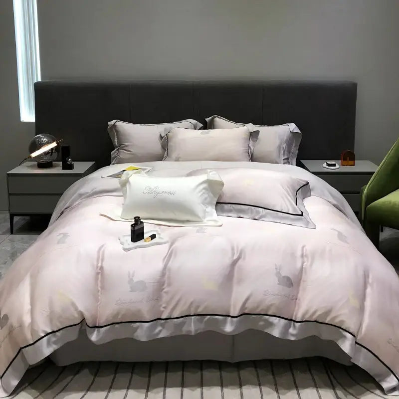 Pink Eucalyptus Lyocell Duvet