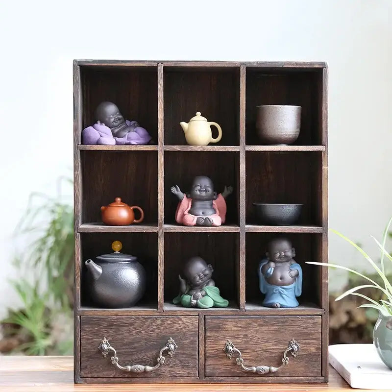 Ceramic Buddha Tea Sculpture