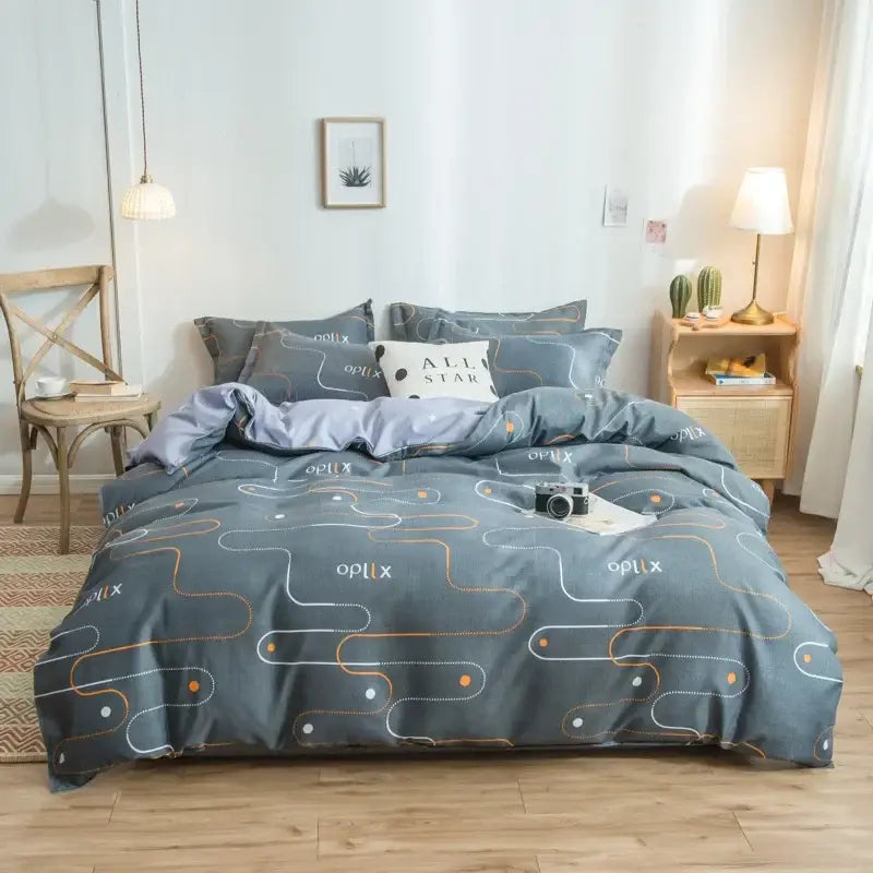 Pink Heart Satin Bedding
