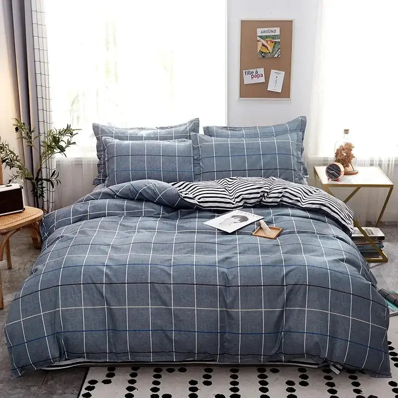 Pink Heart Satin Bedding