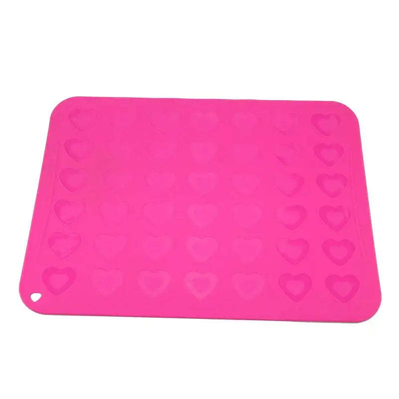 Pink Heart Silicone Baking Mat