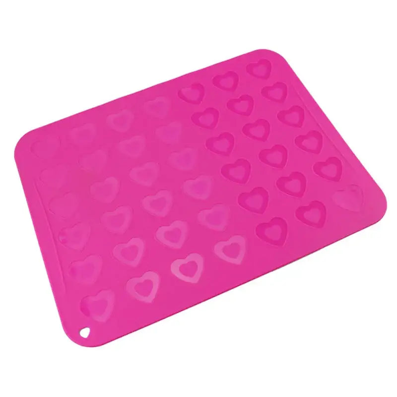 Pink Heart Silicone Baking Mat