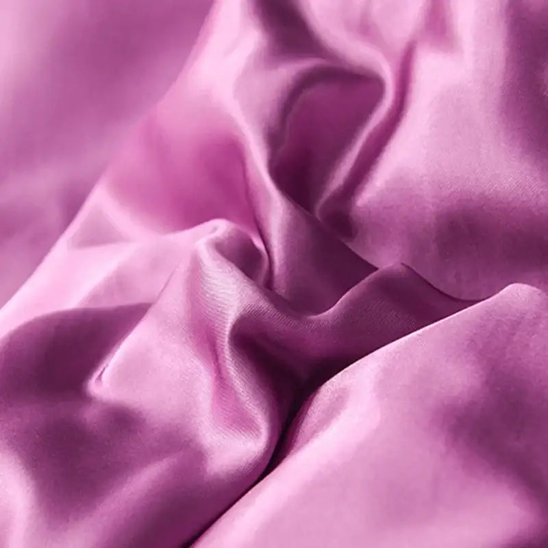 Pink Rayon Satin Bedding