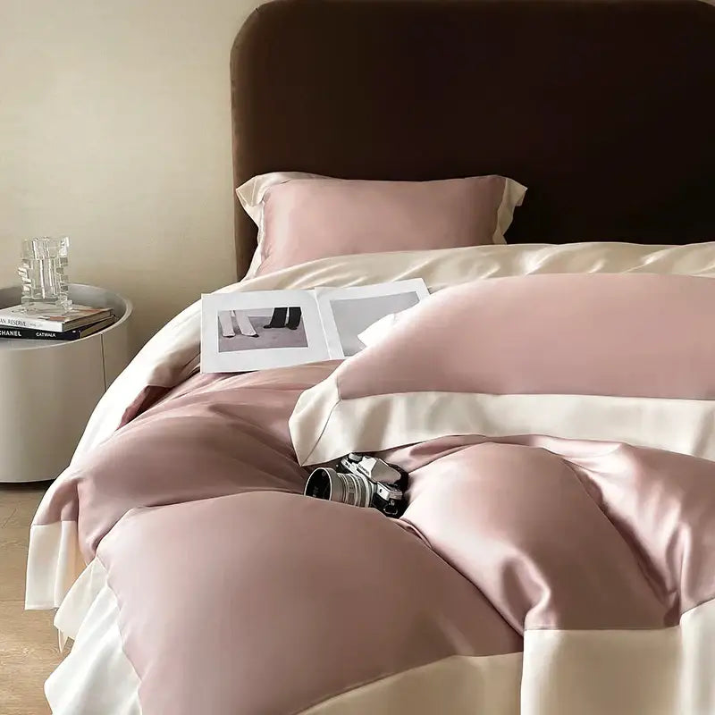 Pink Eucalyptus Fiber Bedding