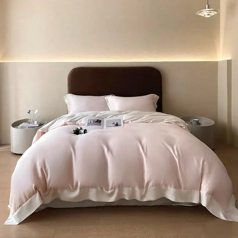 Pink Eucalyptus Fiber Bedding