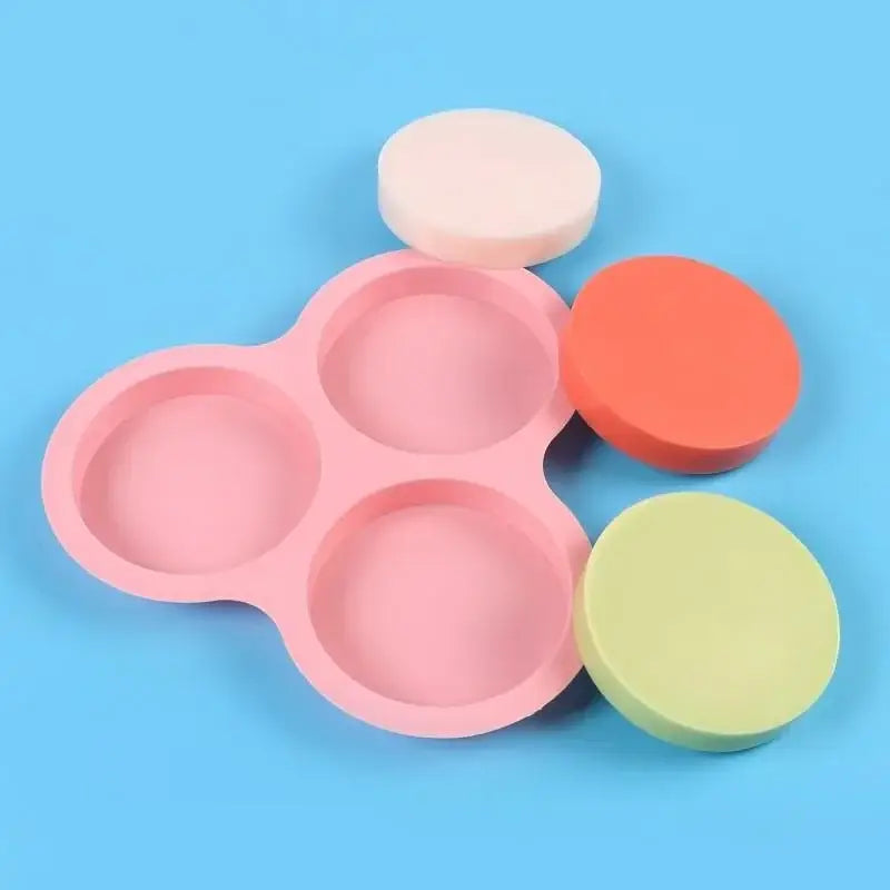 Pink Silicone Egg Mold