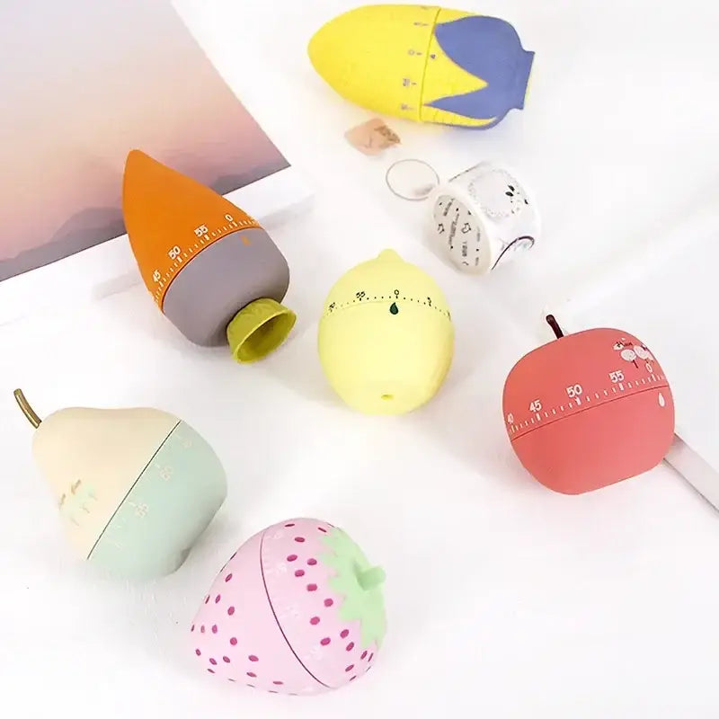 Pink Strawberry Kitchen Timer