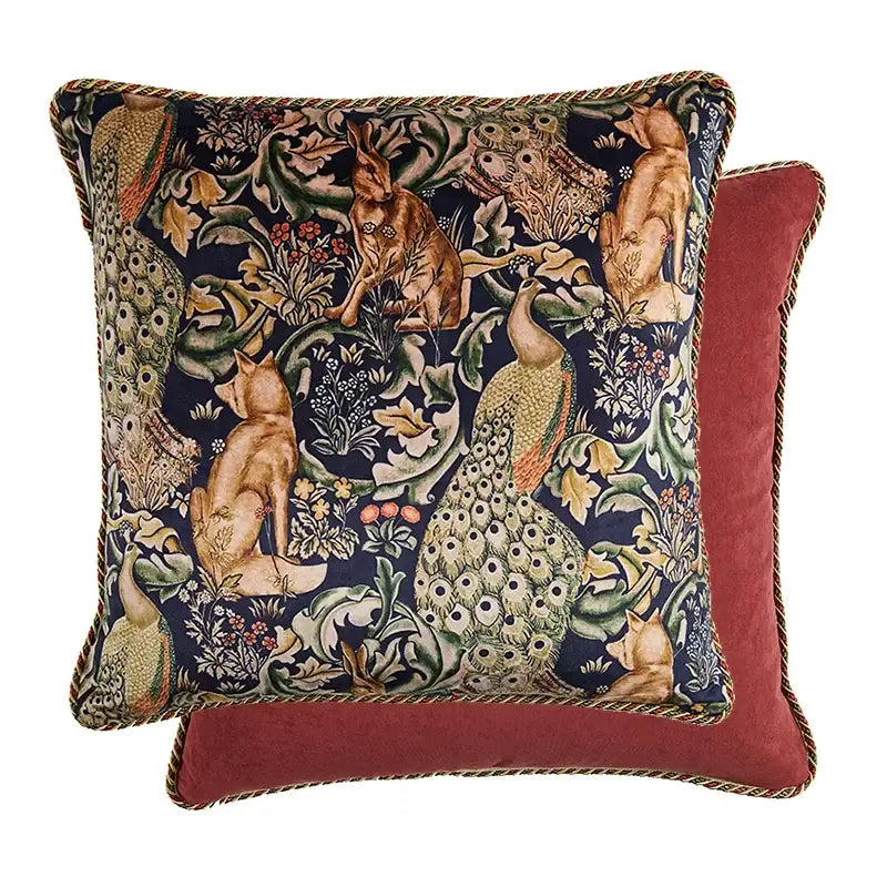 Pink Velvet Cushion Cover