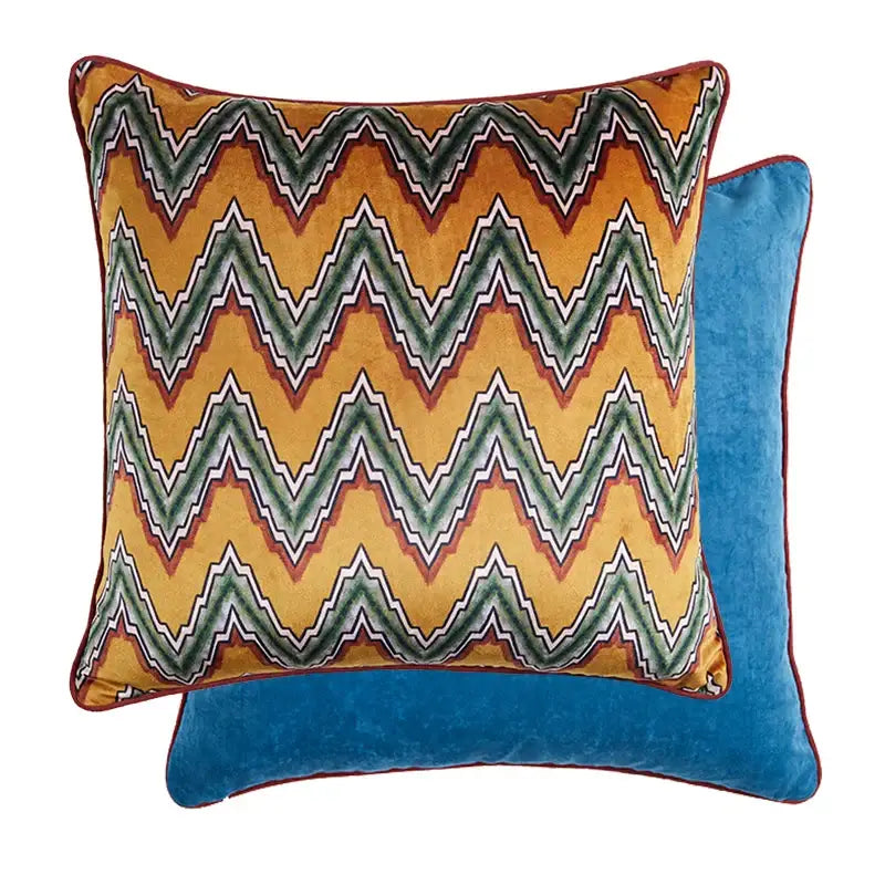 Pink Velvet Cushion Cover