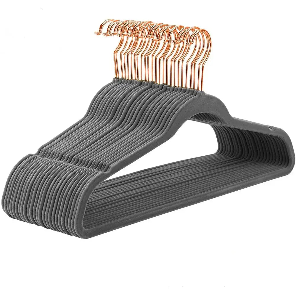 Pink Velvet Trousers Hanger