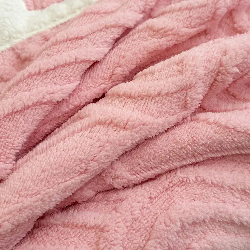Flannel Arch Plush Blanket