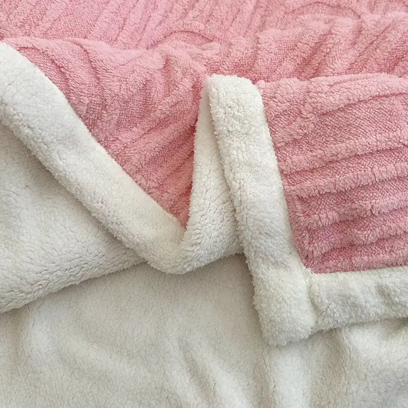 Flannel Arch Plush Blanket