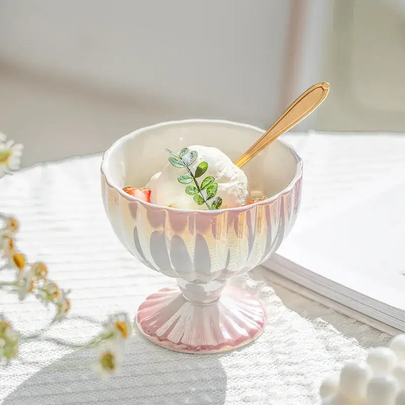 Gradient Gloss Ceramic Bowl