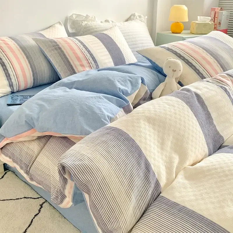 Striped Jacquard Cotton Bedding