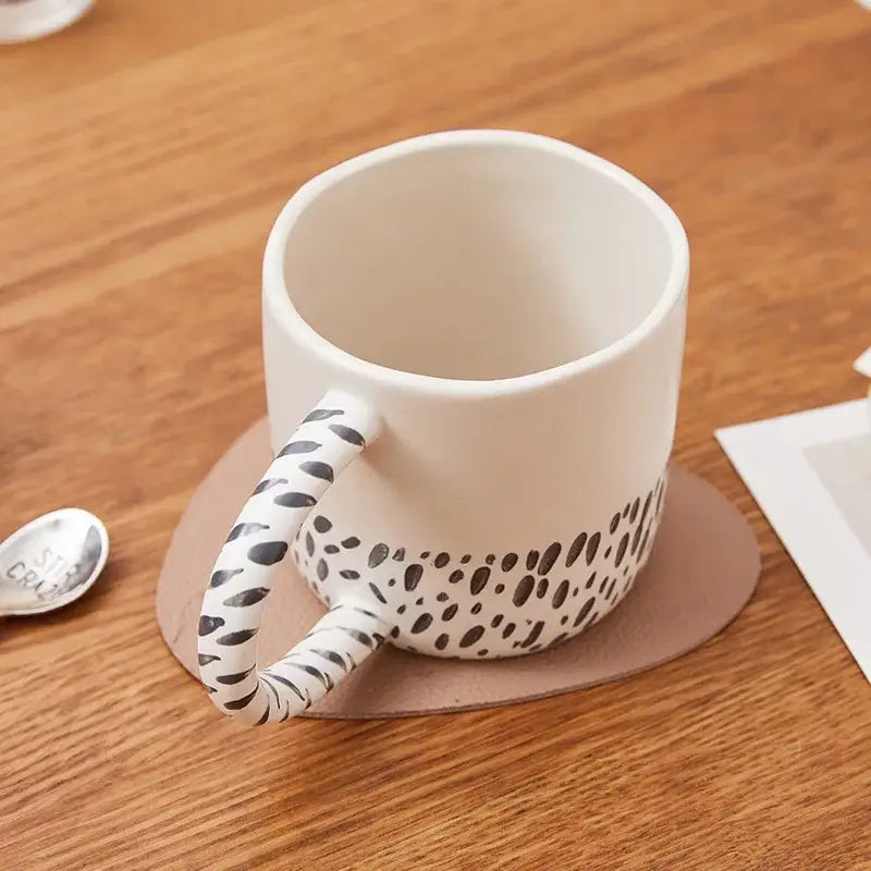Ceramic Spotted Face Mug