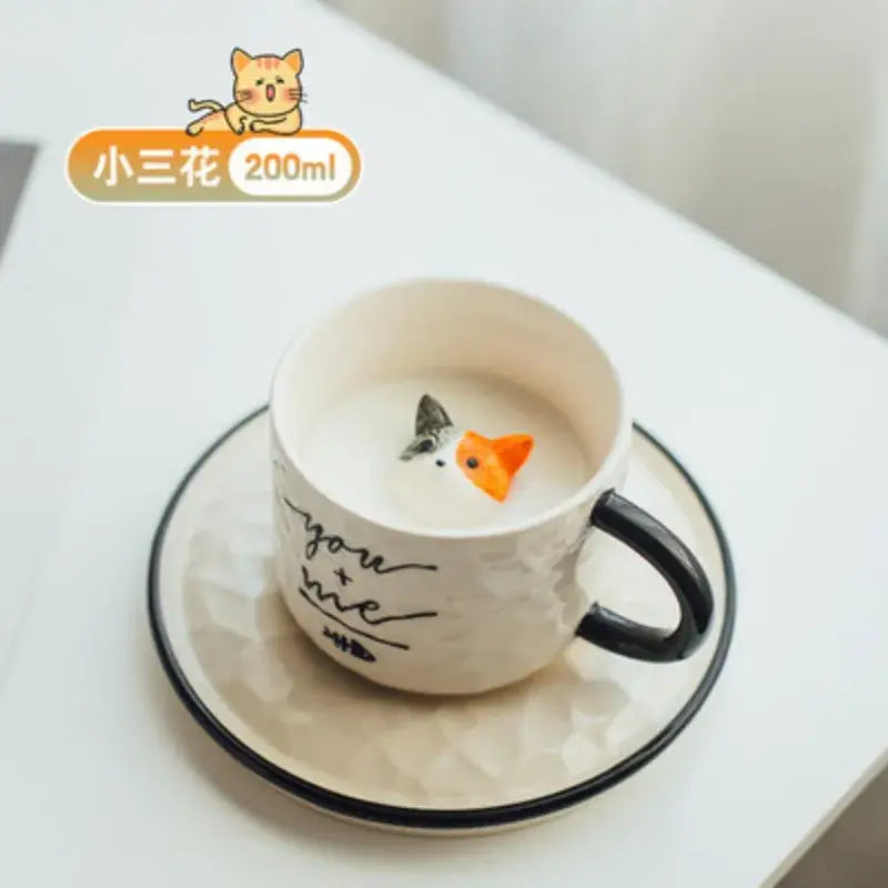 Cat Claw Ceramic Cup