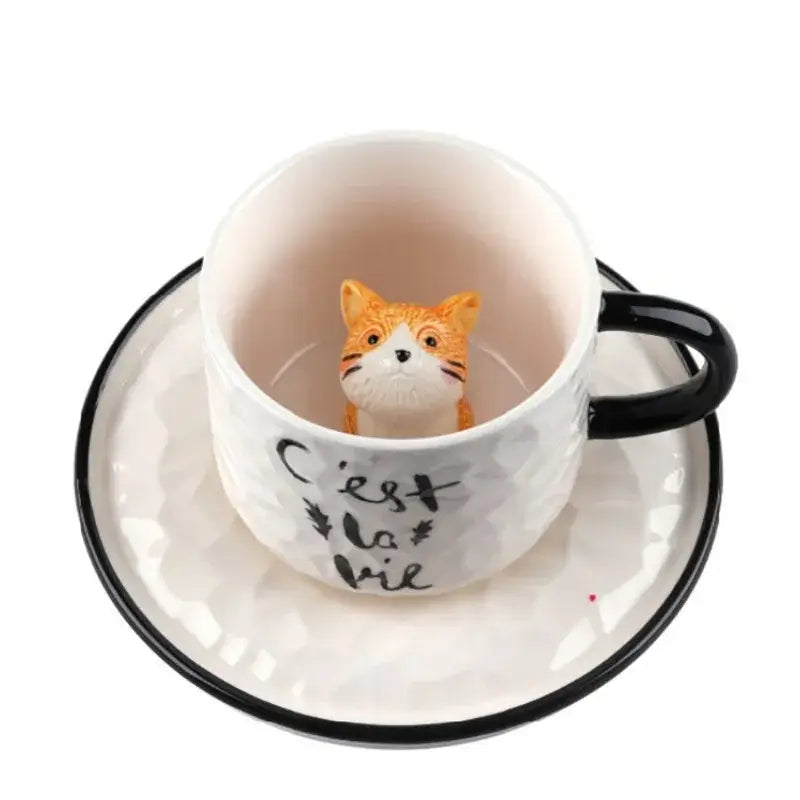 Cat Claw Ceramic Cup