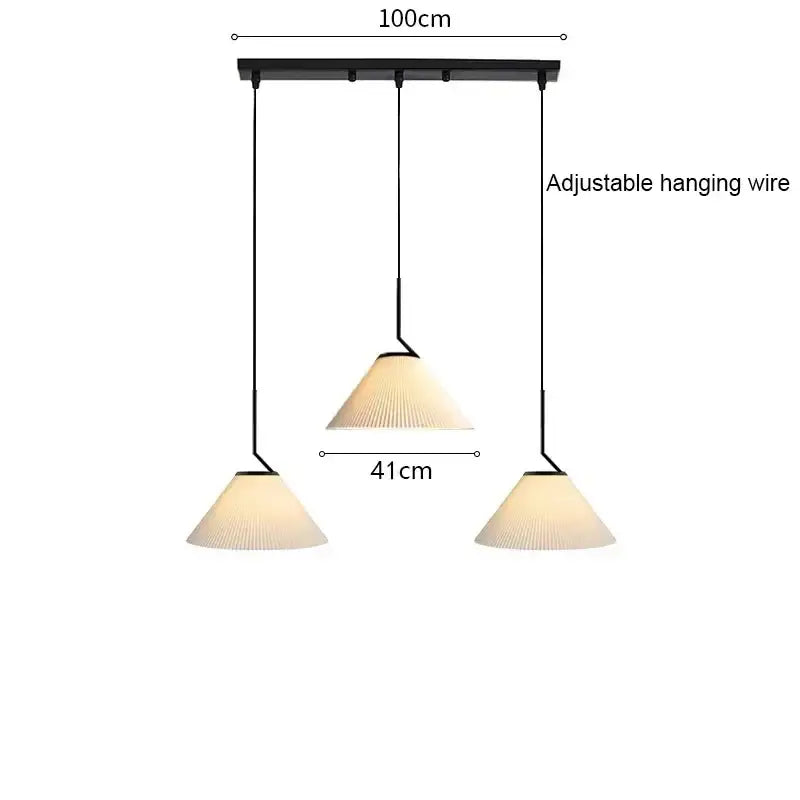 Black White Pendant Chandelier