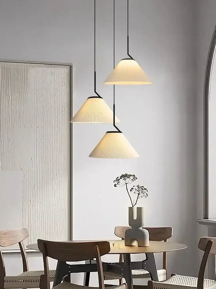 Black White Pendant Chandelier