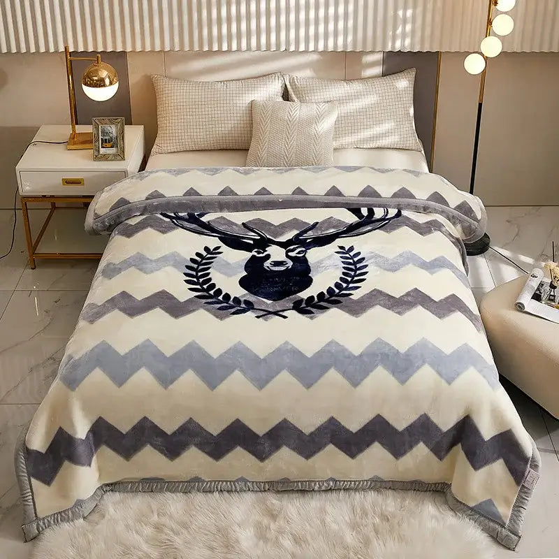 Geometric Raschel Blanket