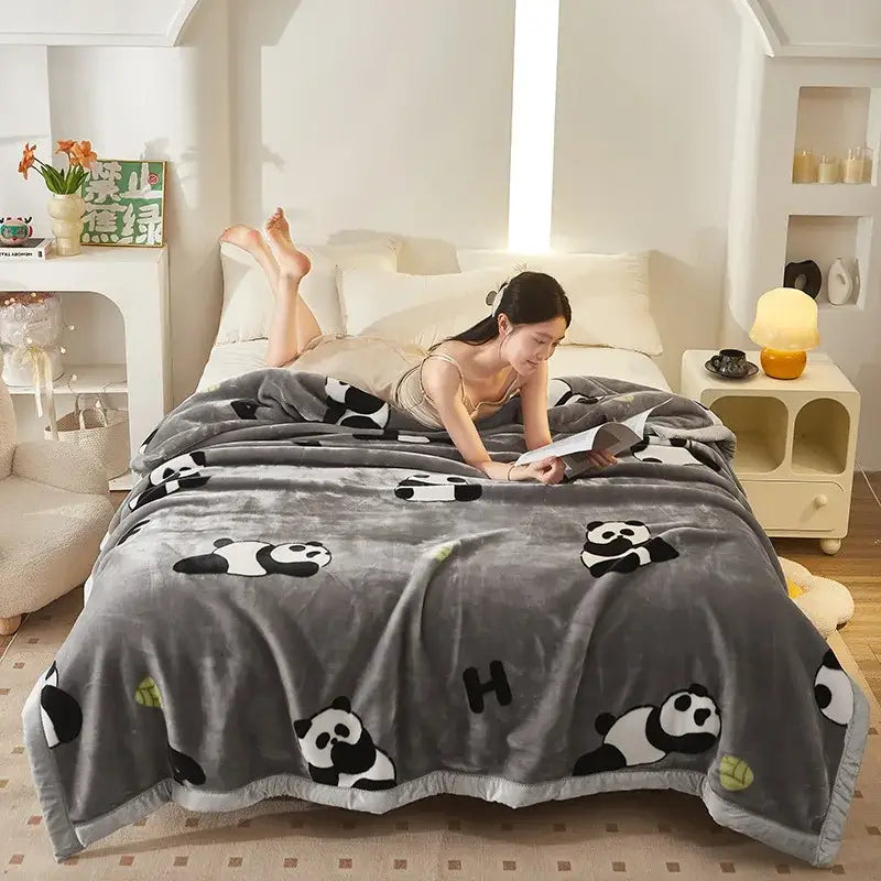 Geometric Raschel Blanket