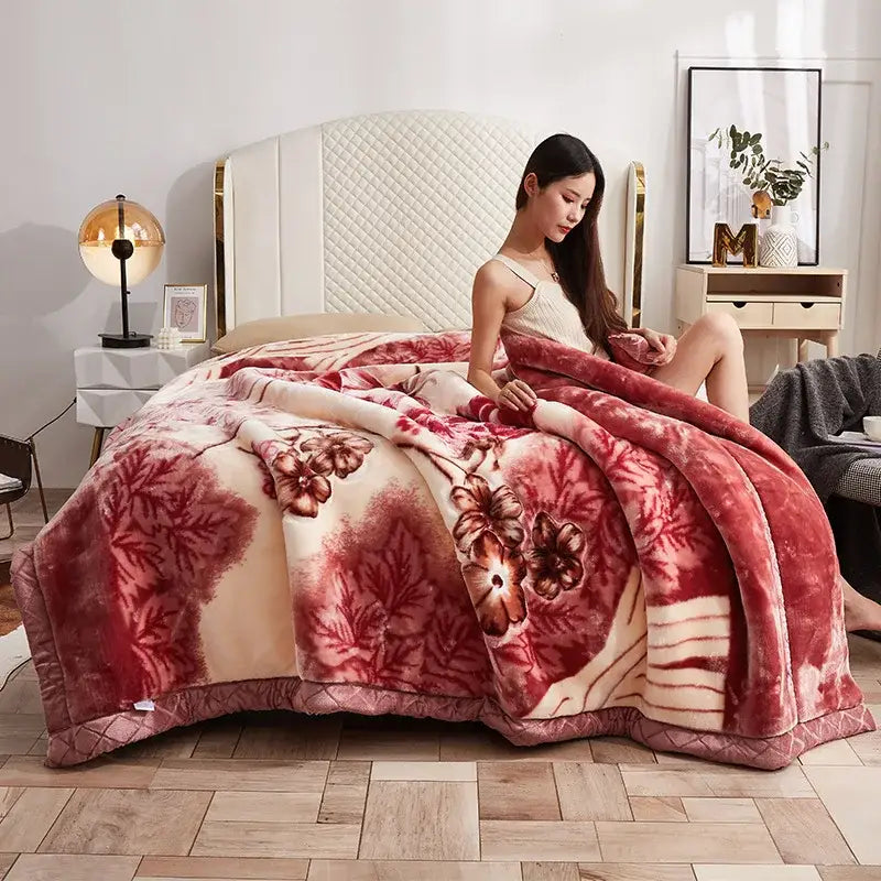 Geometric Raschel Blanket