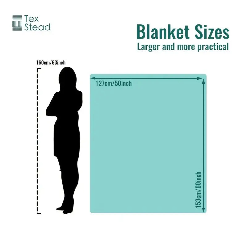 Red Electric Heated Blanket