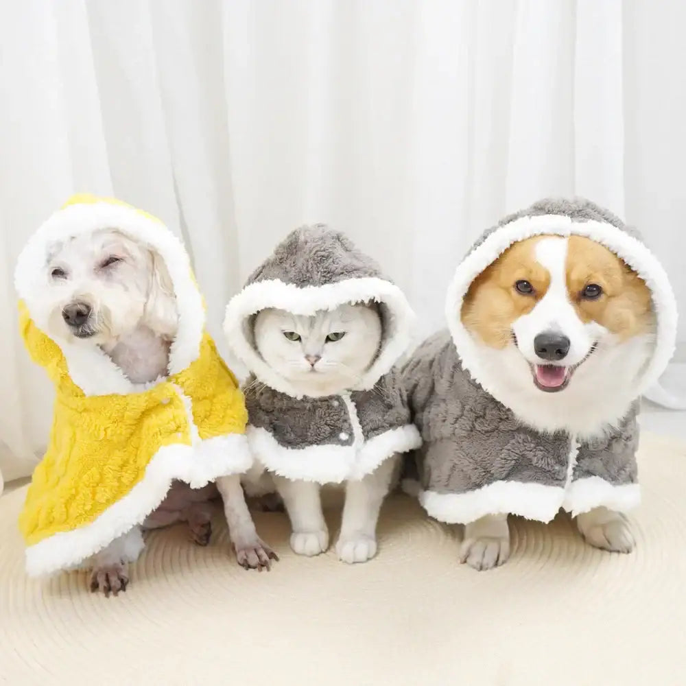 Gray Velvet Pet Blanket