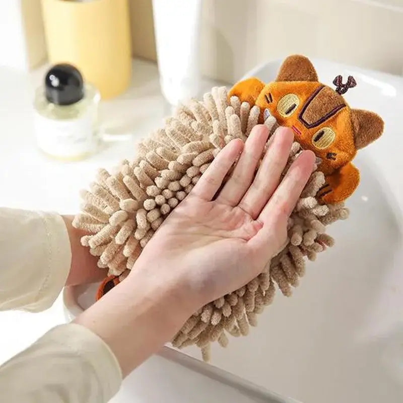 Orange Cat Kitchen Towel