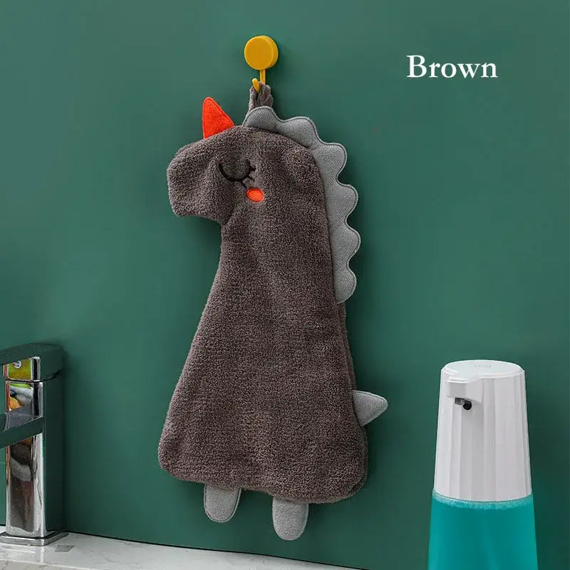 Blue Velvet Hand Towel