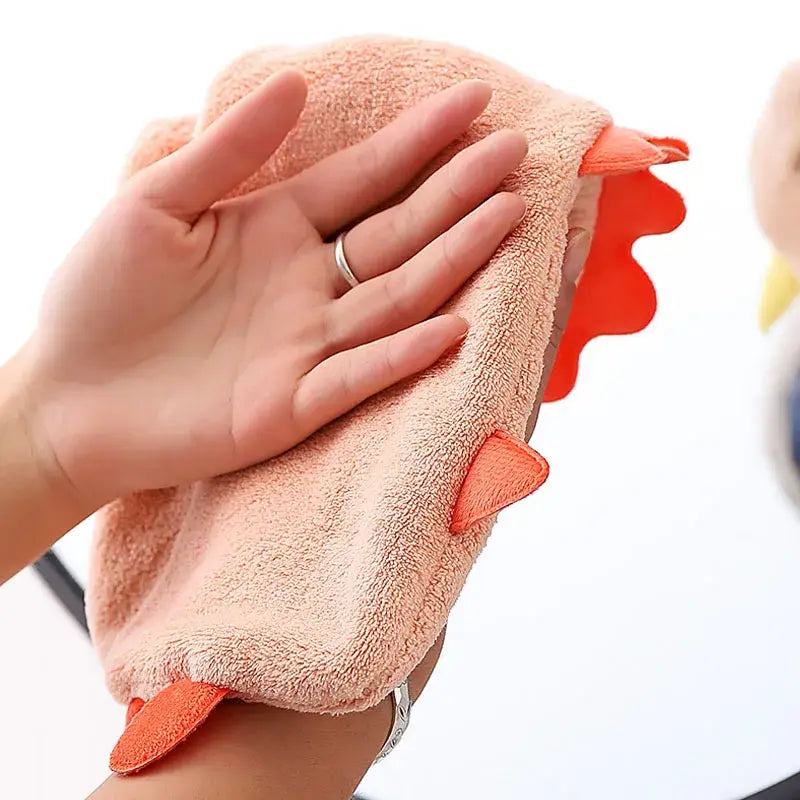 Blue Velvet Hand Towel