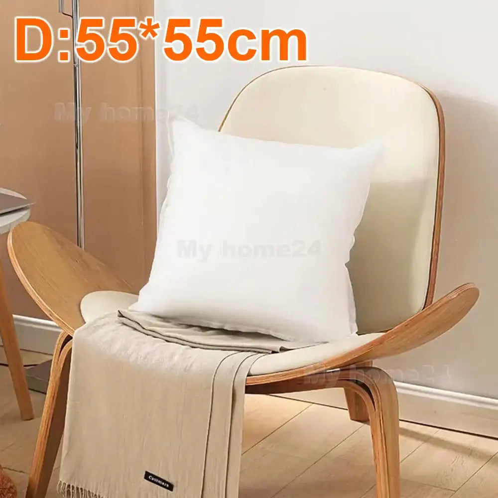 White Cotton Pillow Insert