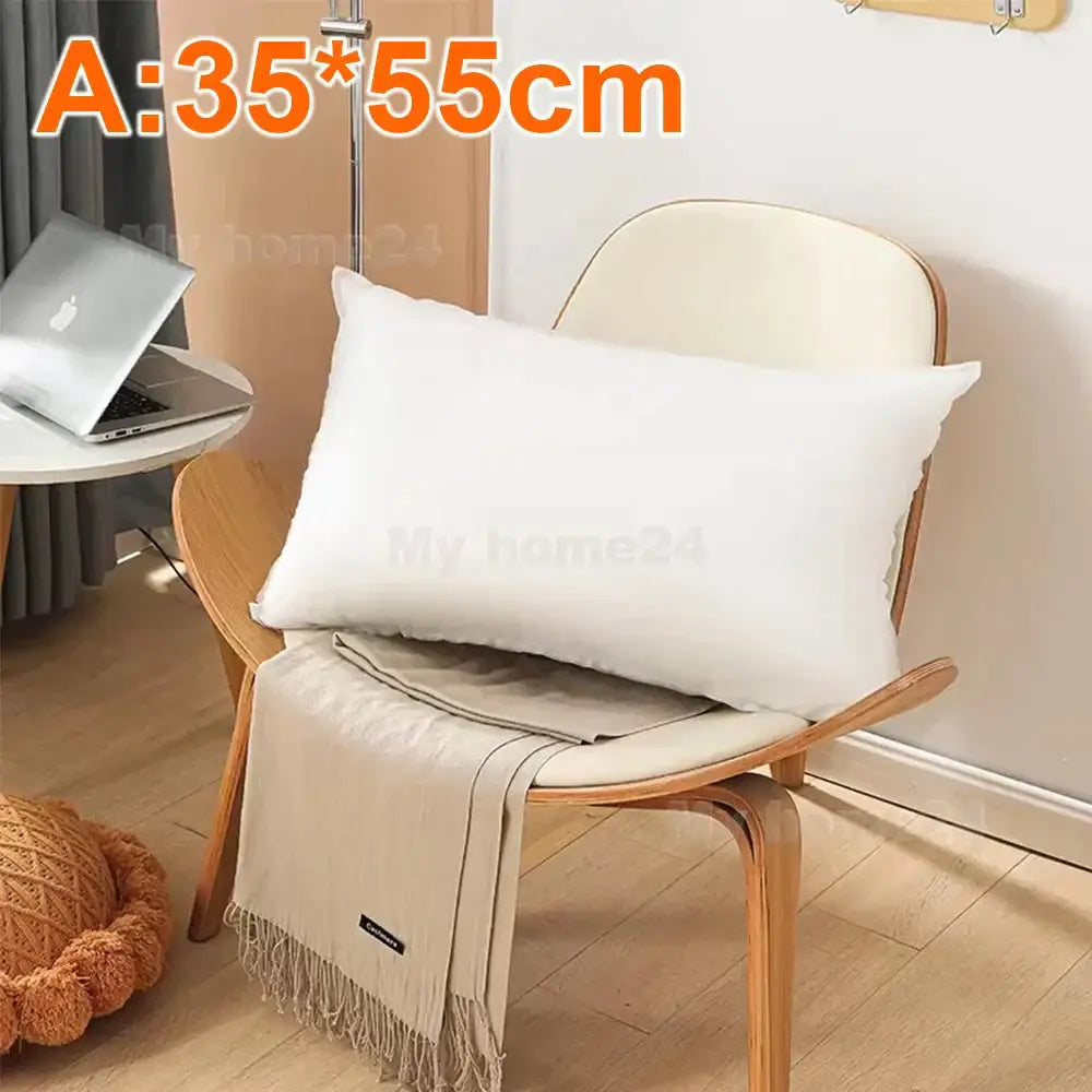 White Cotton Pillow Insert