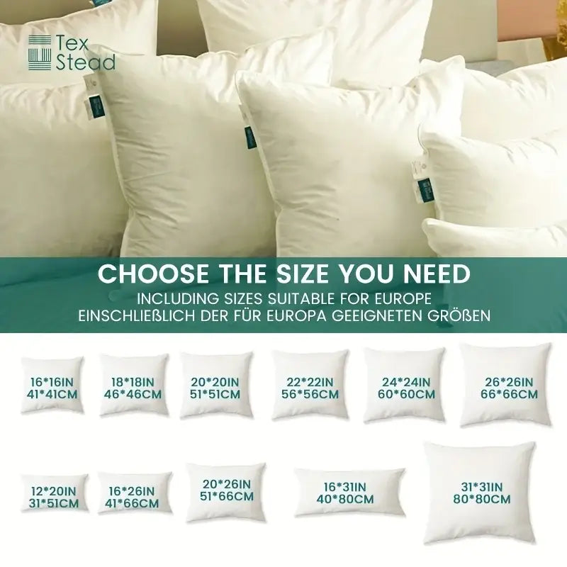 White Goose Feather Pillow