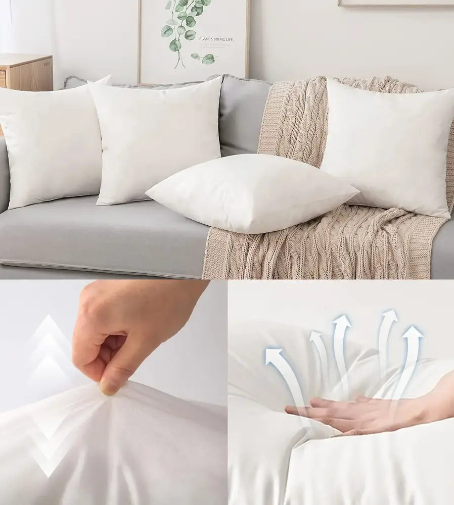 White Goose Feather Pillow