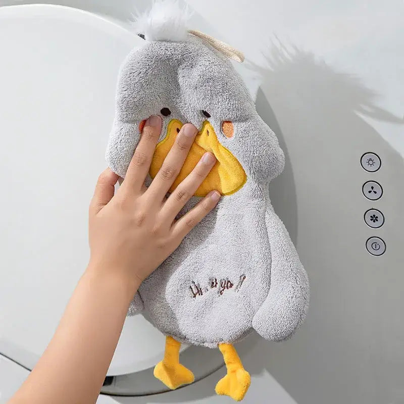 Gray Terry Cleaning Towel