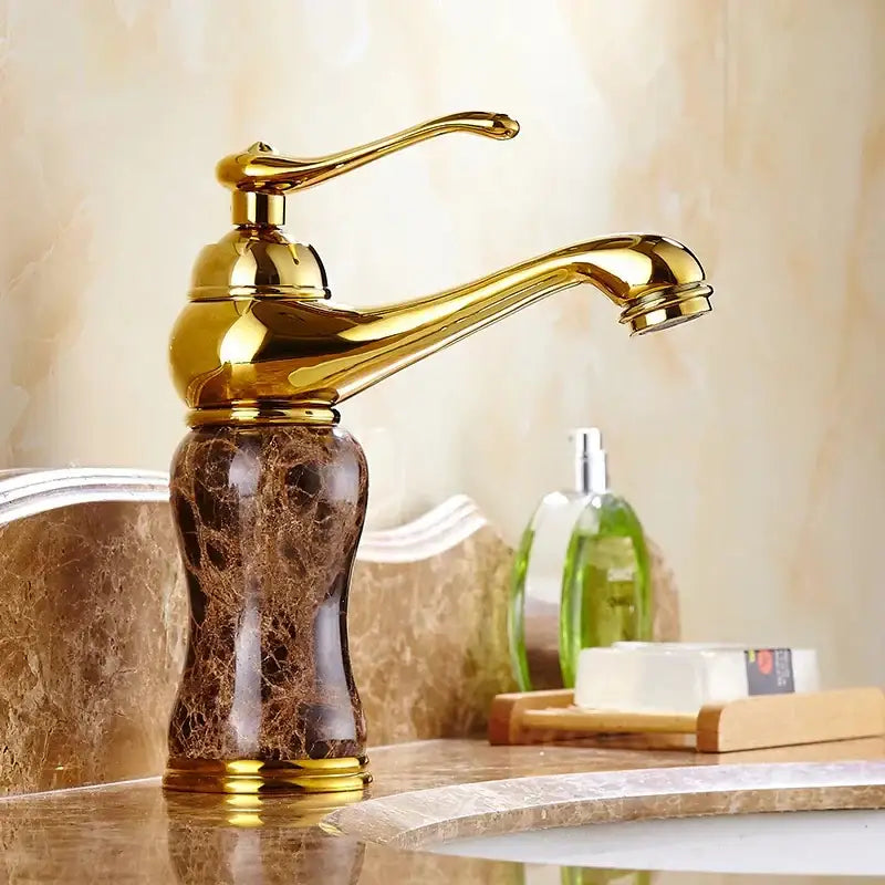 Brass Marble Sink Faucet