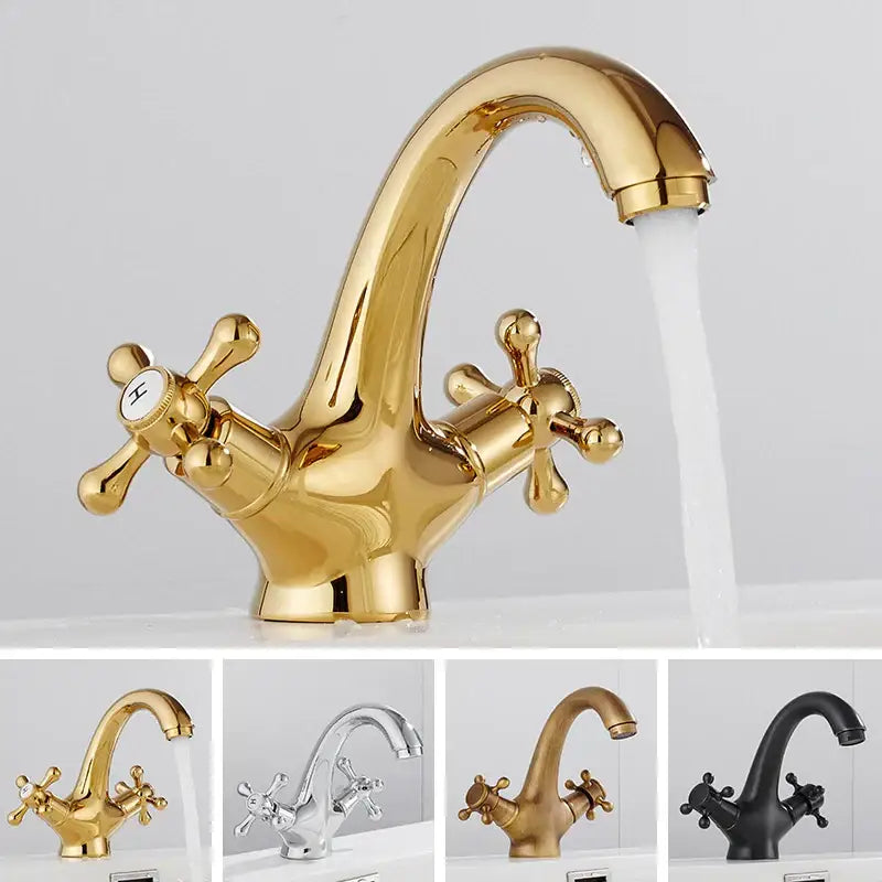 Brass Cross Handle Bidet