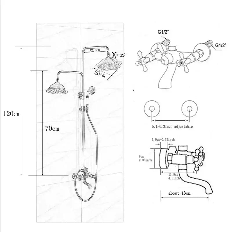 Brushed Nickel Rainfall Faucet