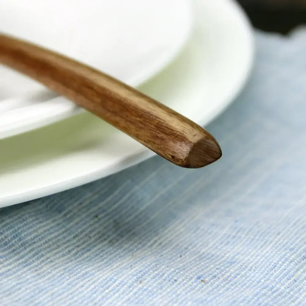 Dark Brown Wooden Utensils