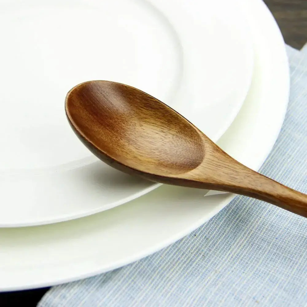 Dark Brown Wooden Utensils