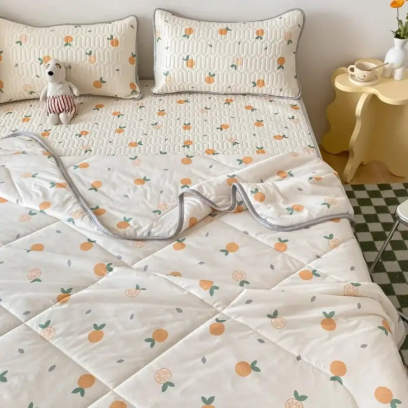 Red White Comforter Set